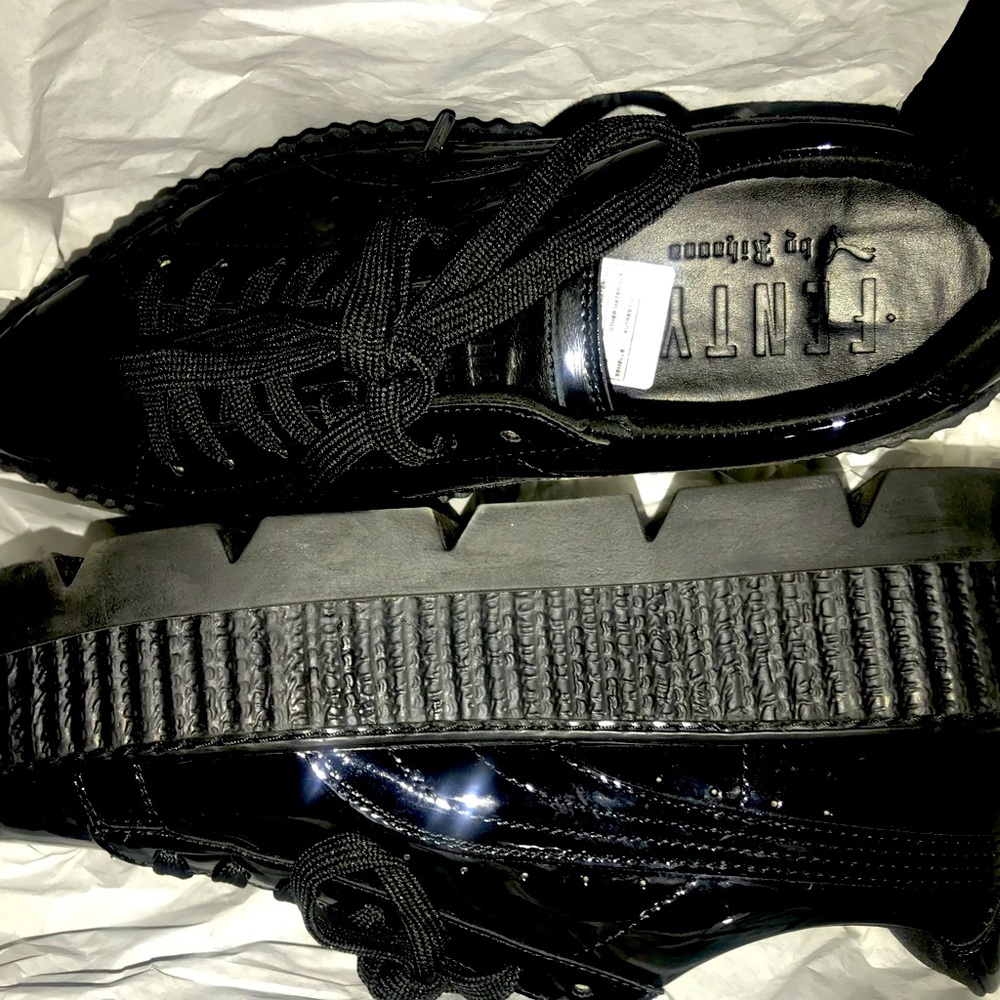 FENTY BY RIHANNA 7.5 BLACK CREEPERS